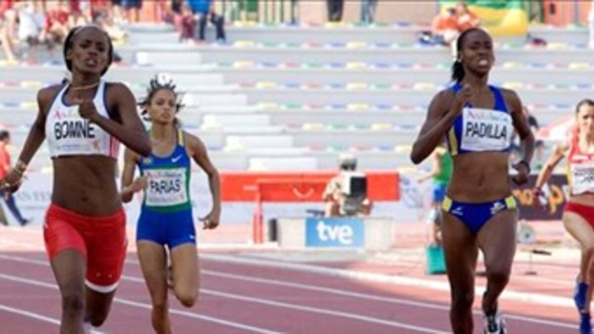 Tres medallas de plata y una de bronce para Colombia en segunda jornada del Iberoamericano de Atletismo