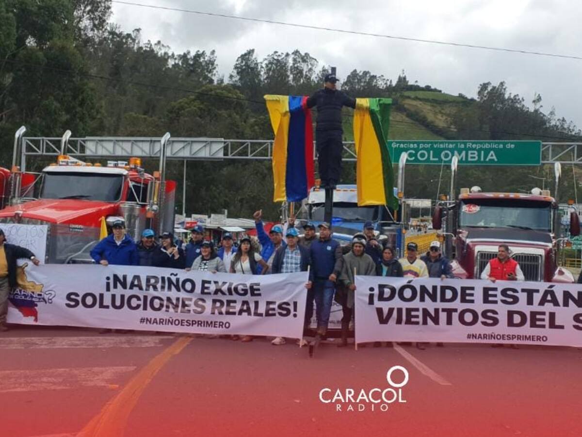 En Nariño piden atención a la crisis económica.