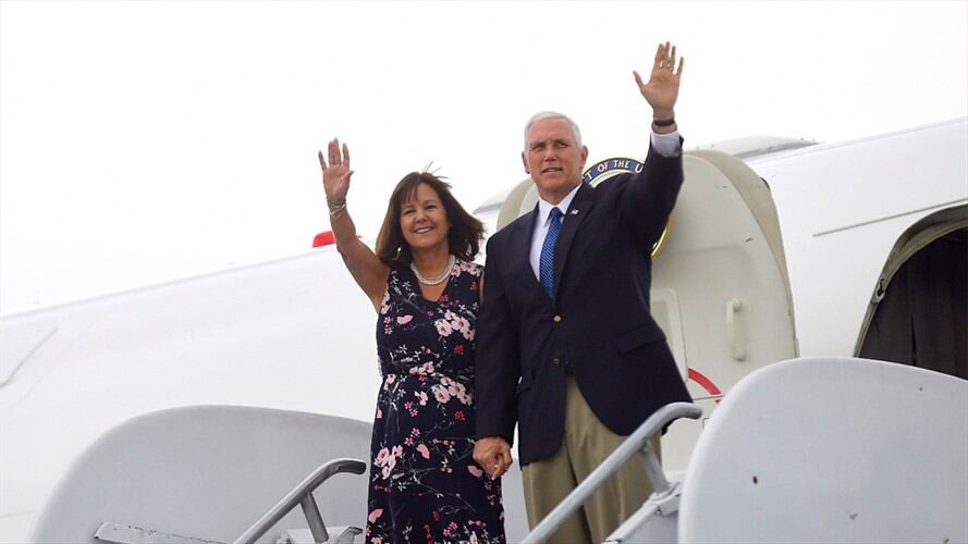 Mike Pence se reunirá con ciudadanos venezolanos en Cartagena. Foto: Presidencia