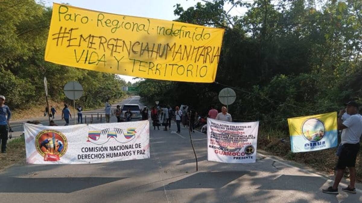 Continúa la crisis en Barrancabermeja por protestas en la Ruta del Sol