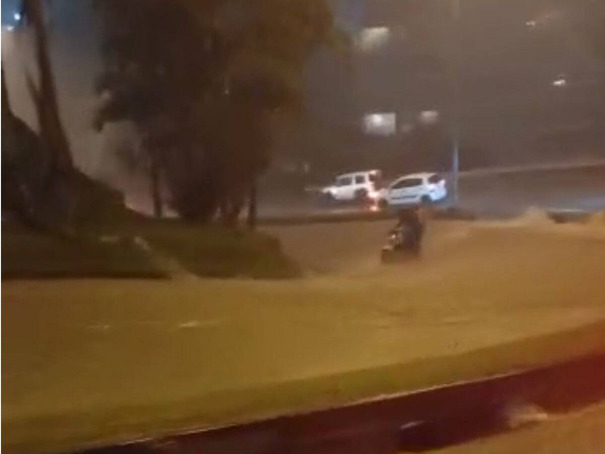 Varias inundaciones y derrumbes se registraron por fuerte aguacero en Manizales