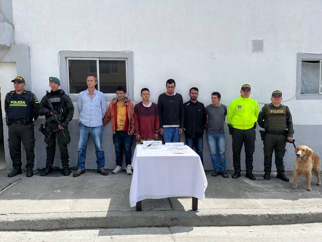 En el operativo seis personas fueron privadas de la libertad