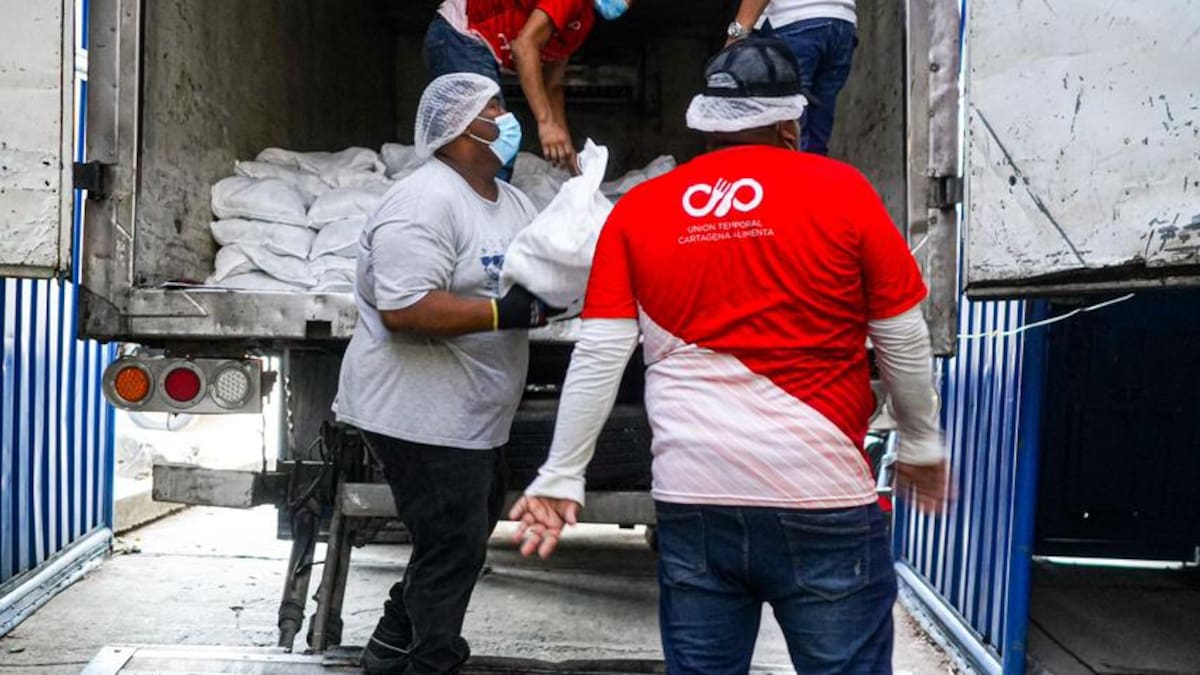 Cartagena ratifica hermanamiento con Montería con más de 20 toneladas de ayuda