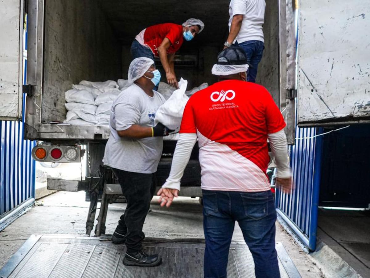 Cartagena ratifica hermanamiento con Montería con más de 20 toneladas de ayuda