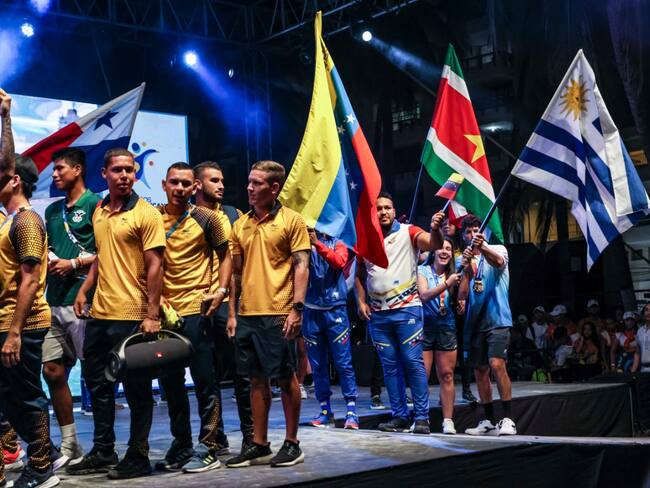 Clausura de los V Juegos Suramericanos de Playa Santa Marta 2023