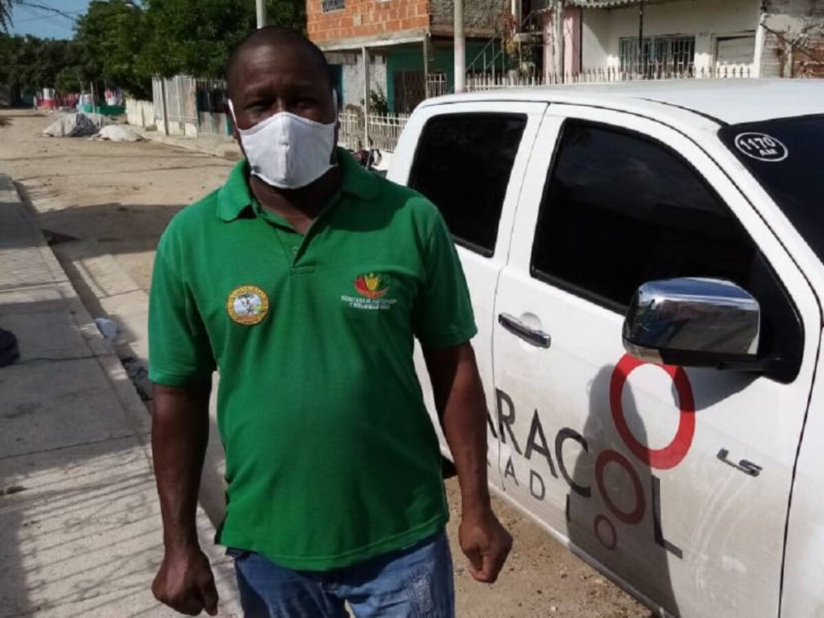 Roban moto a dirigente comunal del barrio Olaya en Cartagena