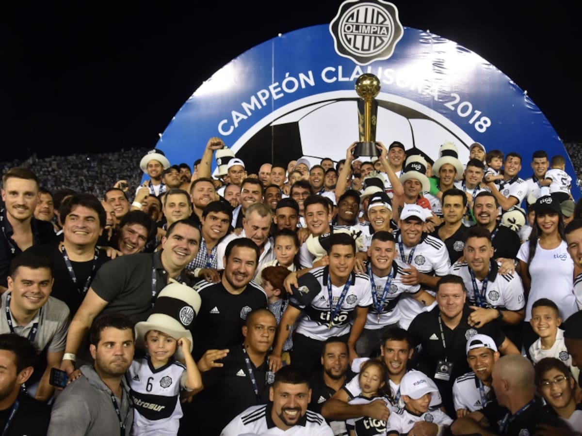Con 4 colombianos Olimpia se consagró campeón en Paraguay
