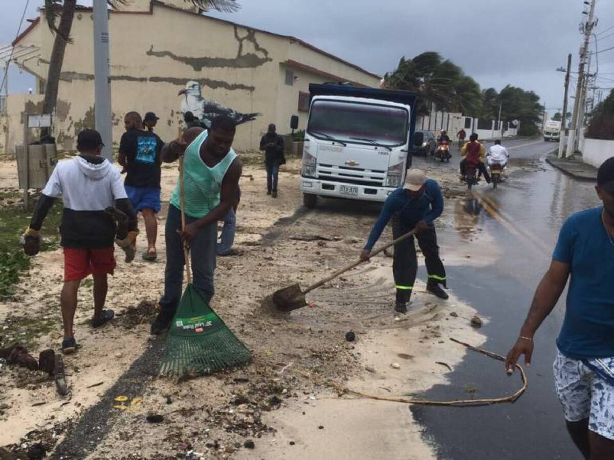 Extreman prevención por paso de frente frío en San Andrés