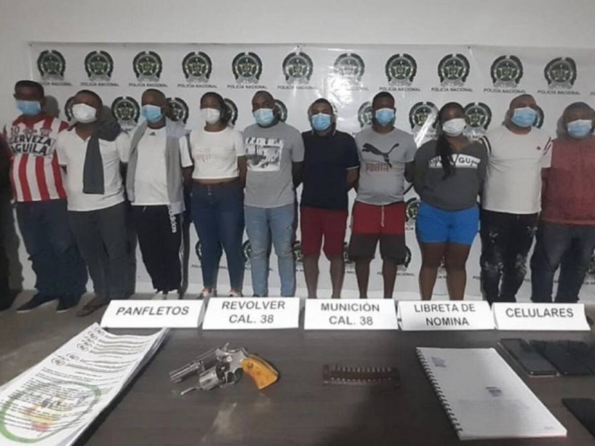 80 miembros del Clan del Golfo estarían en el Atlántico: Fiscalía