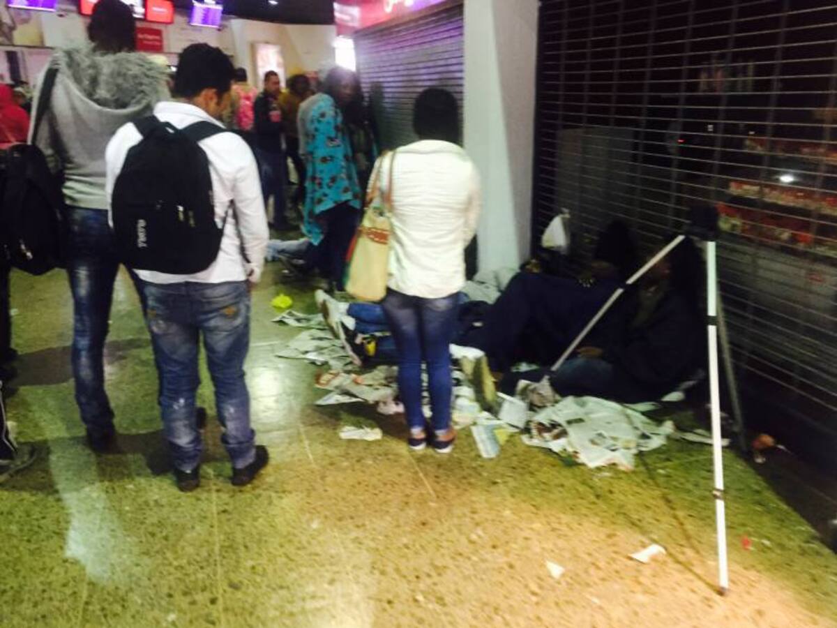 Autoridades y desplazados llegan a un acuerdo, se desocupa el Puente Aéreo