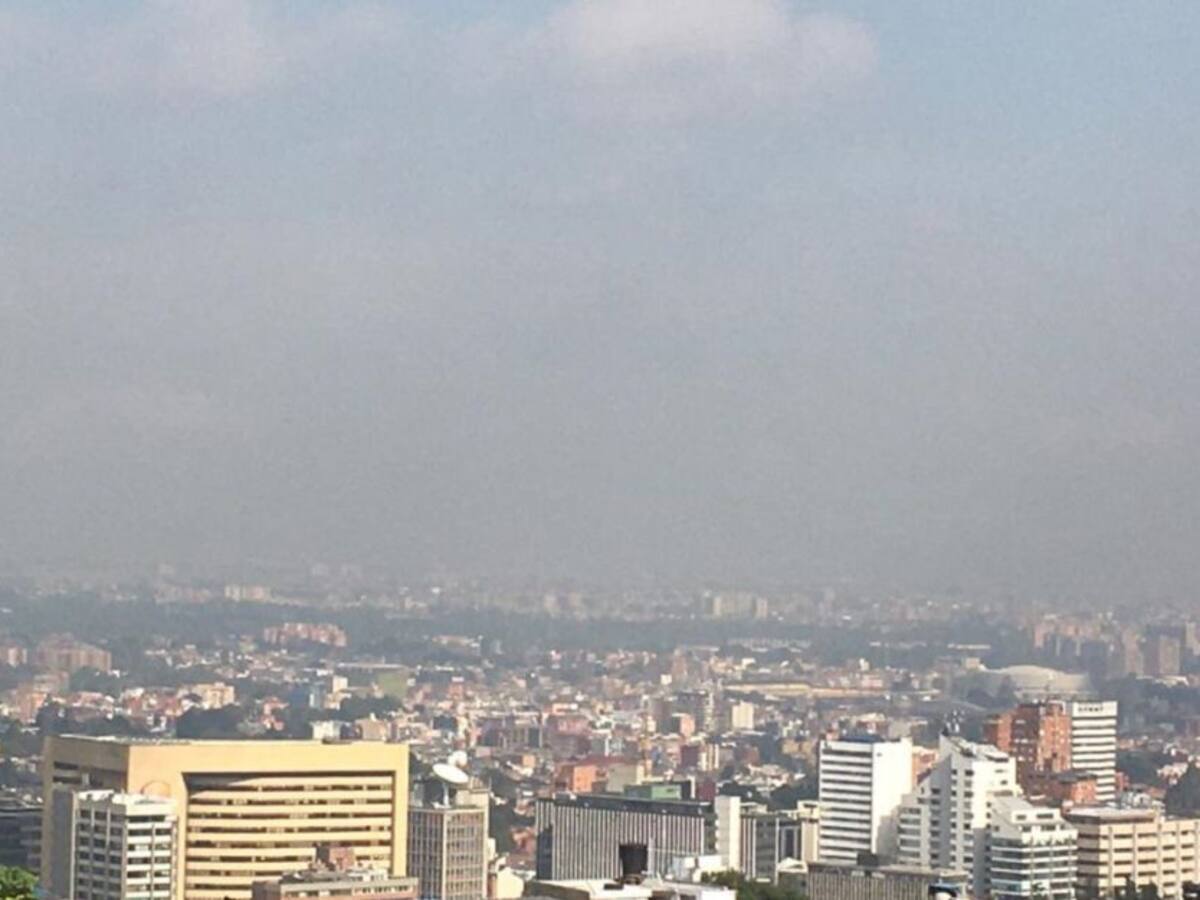 En un 47% bajó la contaminación del aire en Bogotá