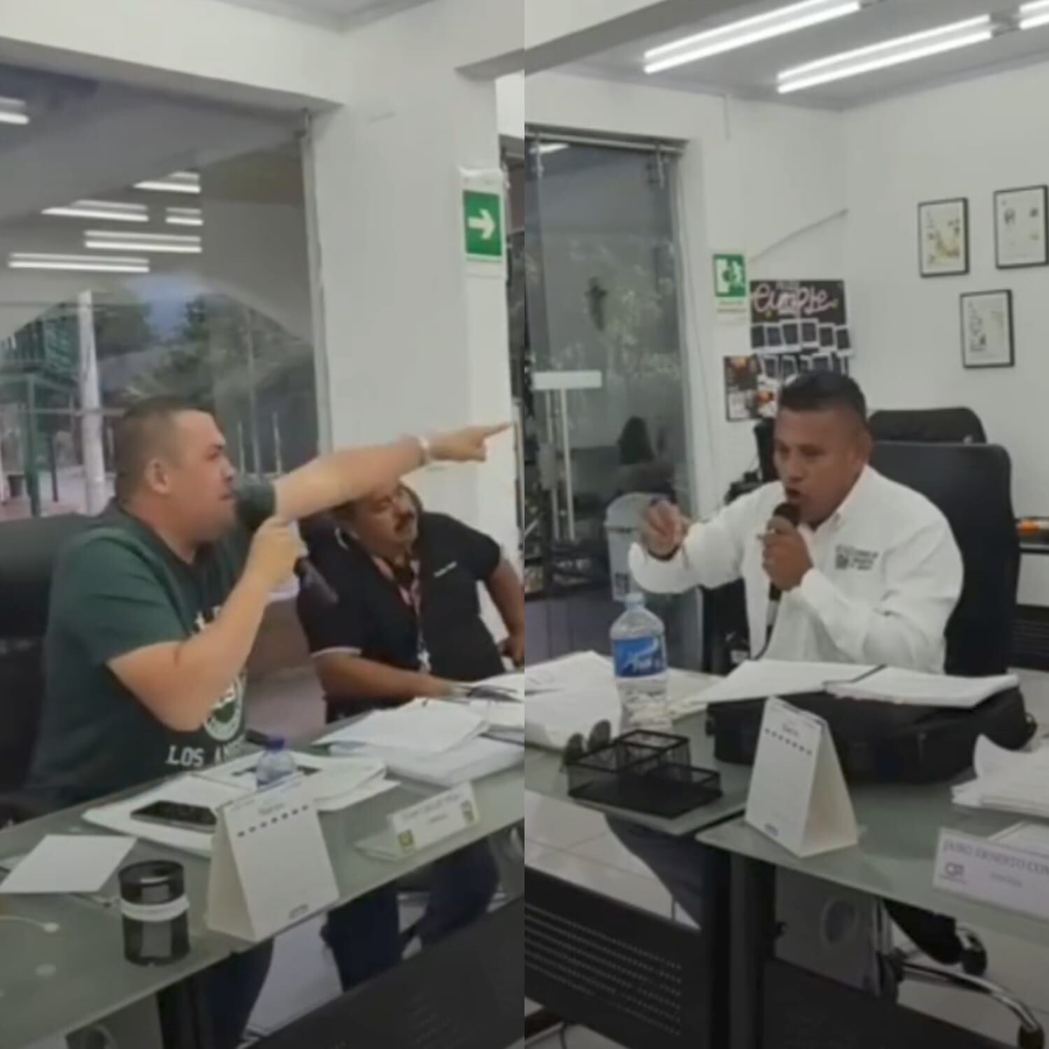 Juan Carlos Vega y Rubén Vera, concejales de Chinácota / Foto: Redes sociales