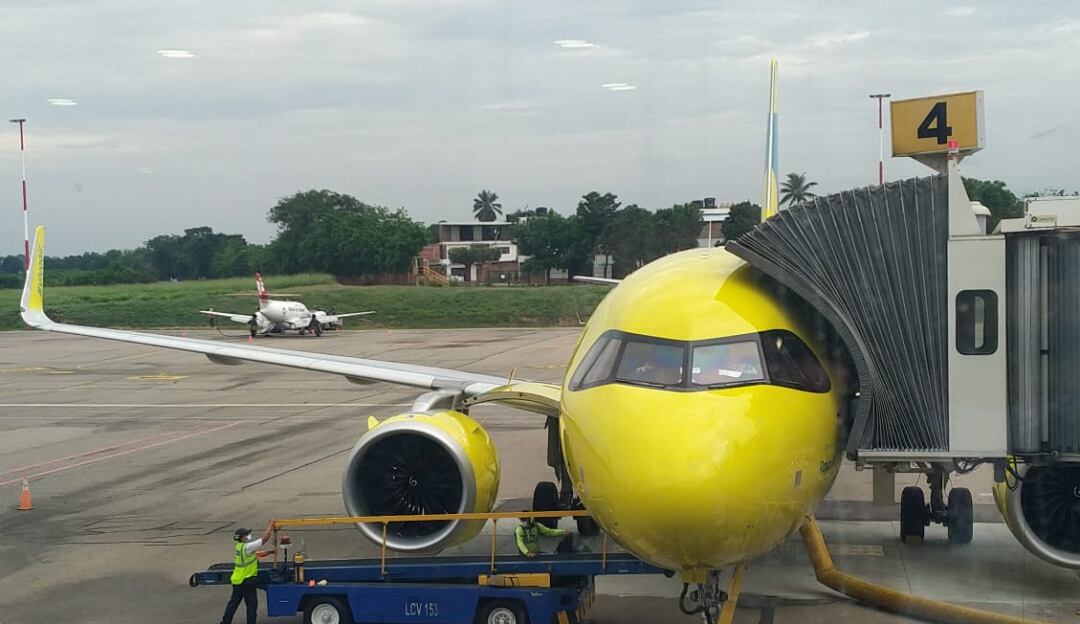 Seguridad aeropuerto Camilo Daza 