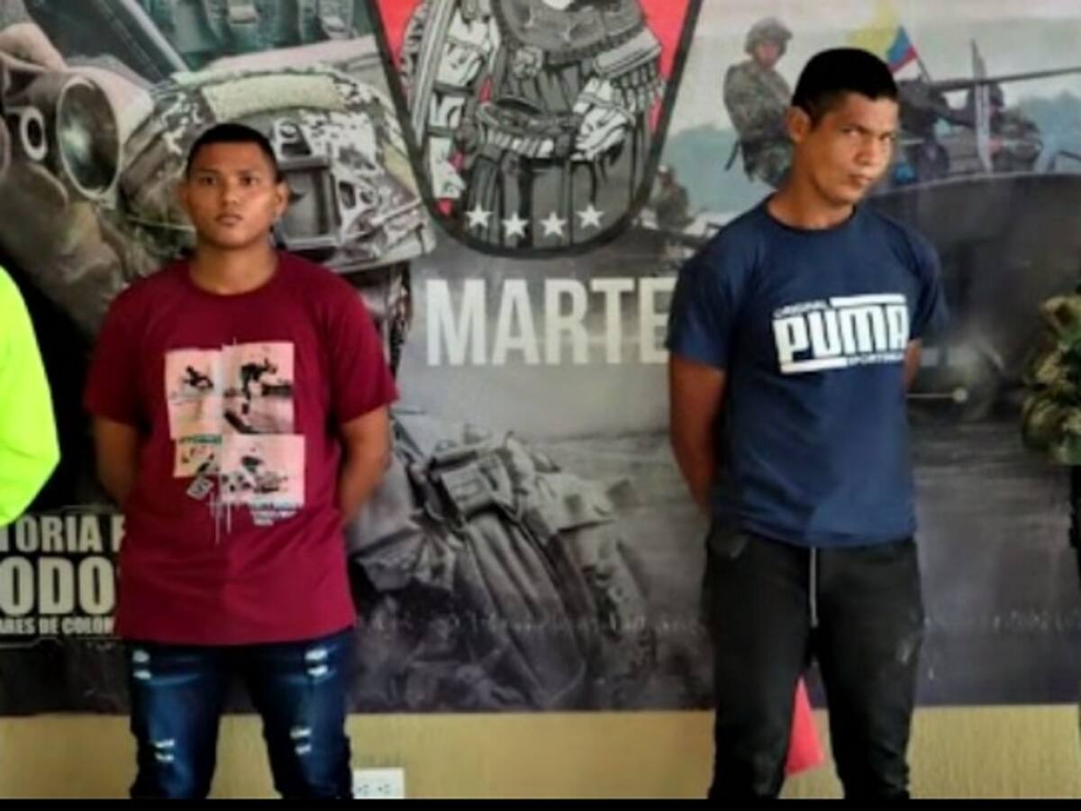 Cayeron dos presuntos integrantes del Clan del Golfo en zona rural de Simití