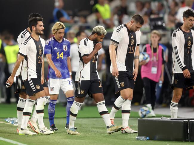 Duelo amistoso entre Alemania y Japón. (Photo by Alex Grimm/Getty Images)