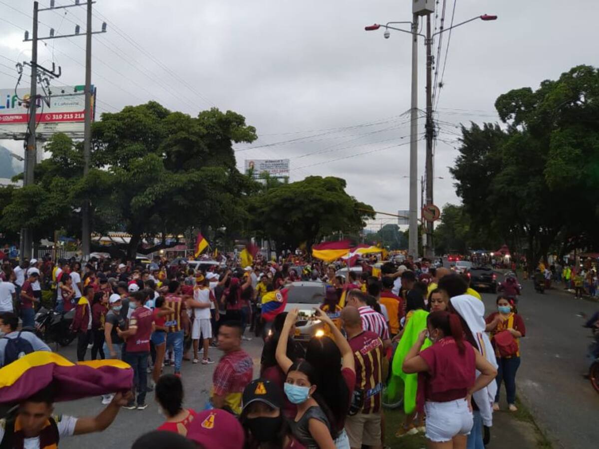 Ibagué celebra la tercera estrella del Deportes Tolima