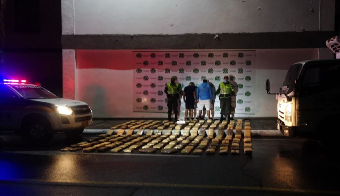 Capturados vía Ibagué - Bogotá 