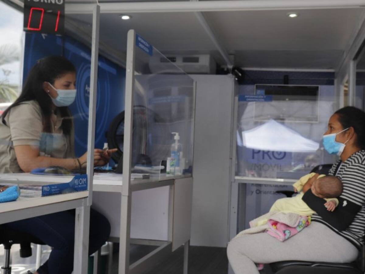 En Pereira fue inaugurada una unidad móvil para atención a migrantes