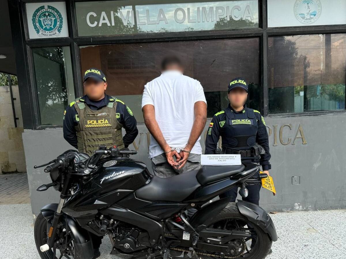 Operativos contra el hurto en Cartagena dejan dos motos recuperadas y dos detenidos