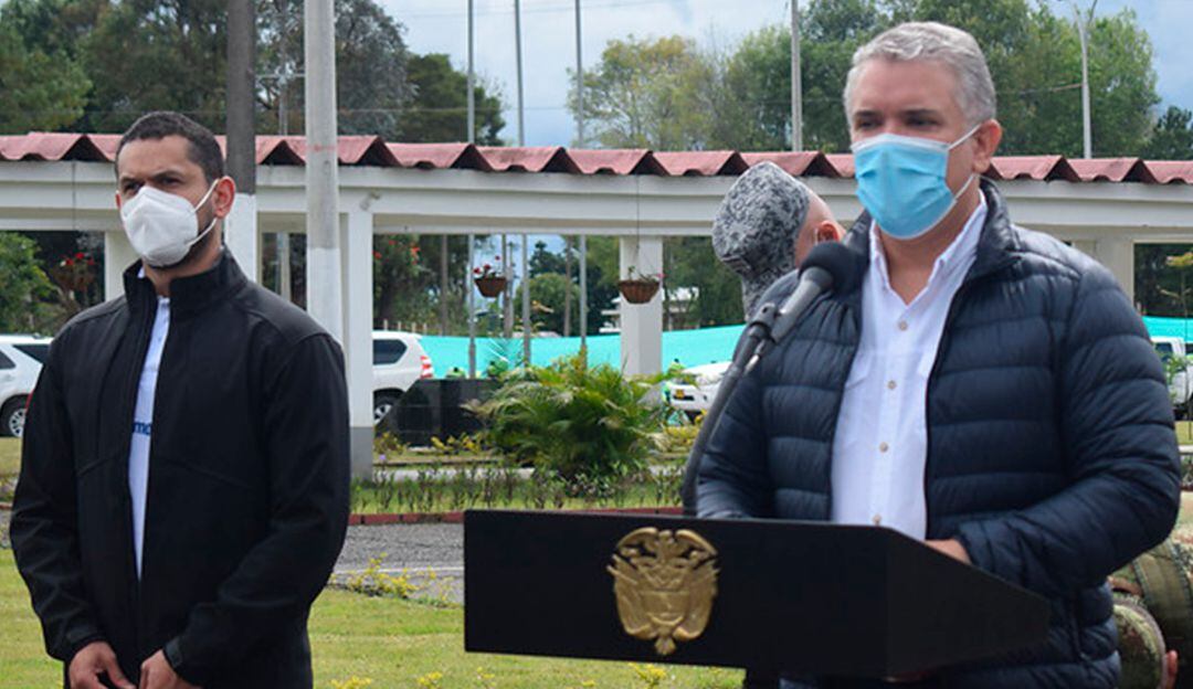 Iván Duque, presidente de Colombia