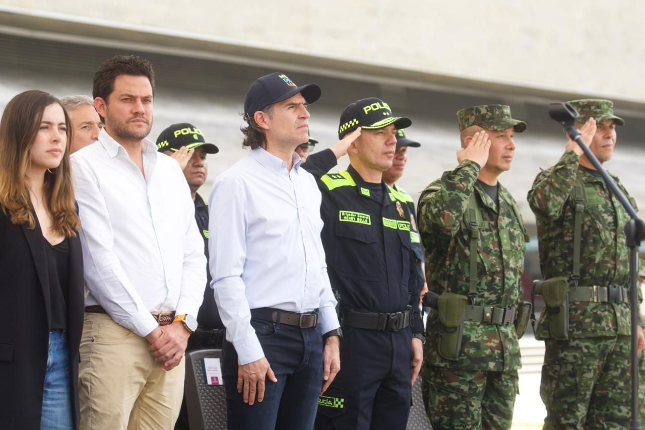 Autoridades de Medellín. Cortesía: Alcaldía de Medellín