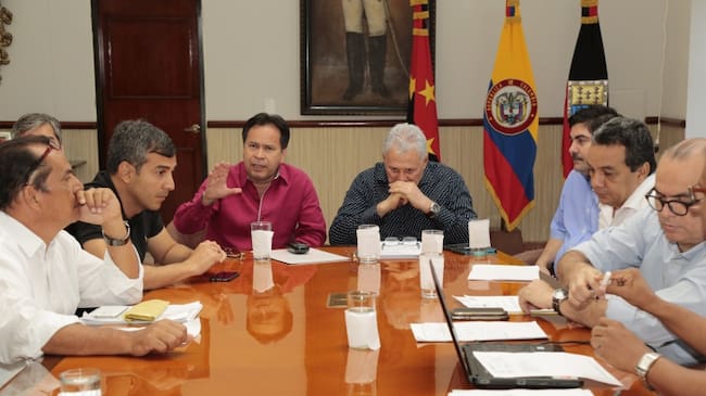 Junta de alcaldes metropolitanos que conformaron el acueducto metropolitano