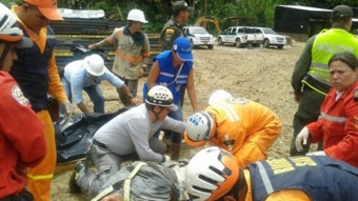Aparecen con vida cinco obreros arrastrados por creciente en planta de energía