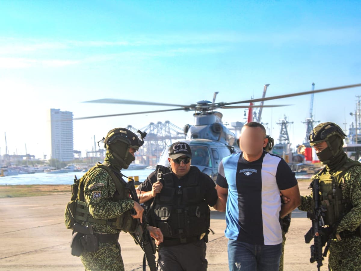 Presunto cabecilla del Clan del Golfo fue capturado por delitos en Bolívar