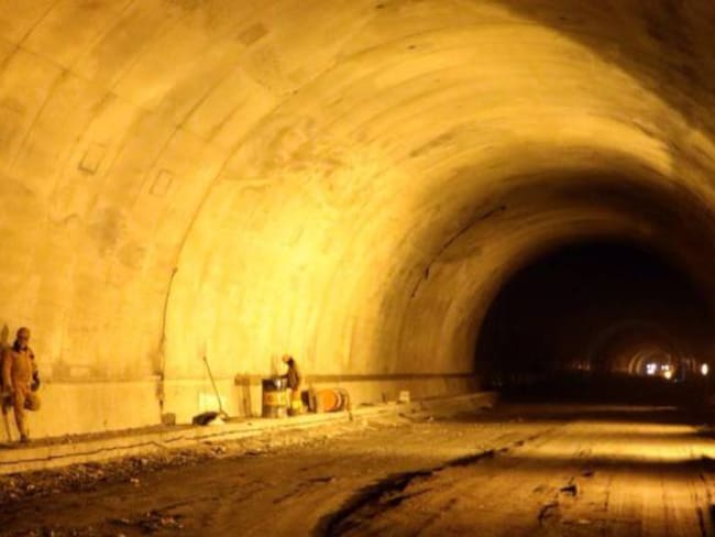 Se reinició el revestimiento en el túnel de la línea entre Quindío  y Tolima: Invias