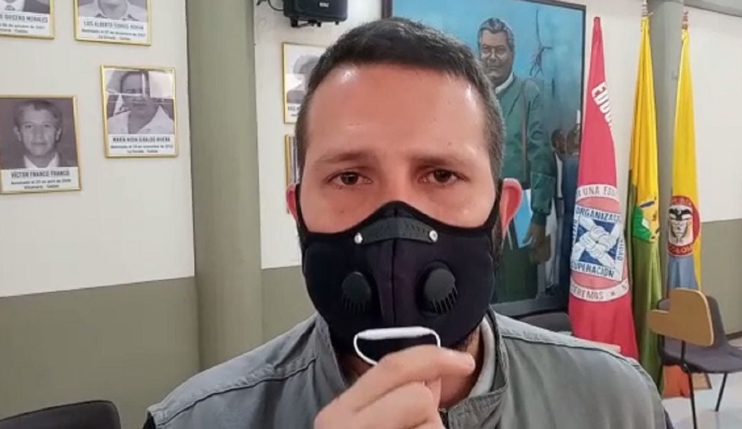 Matías Suárez Ortiz, abogado del Comité Permanente por la Defensa de los Derechos Humanos.