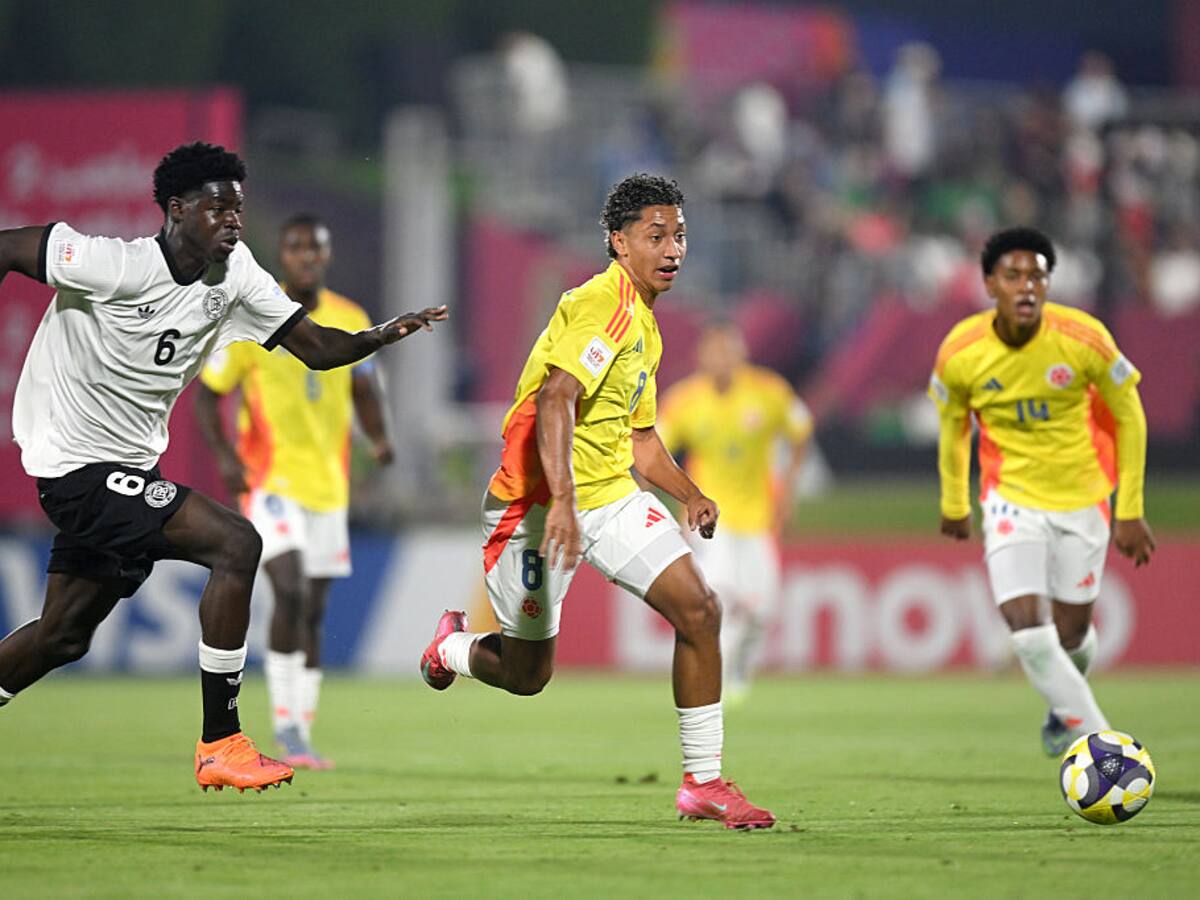 Colombia igualó en su debut del Mundial-Sub 17 con Alemania: resumen y goles