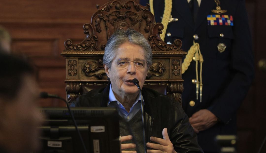 Guillermo Lasso, presidente del Ecuador.