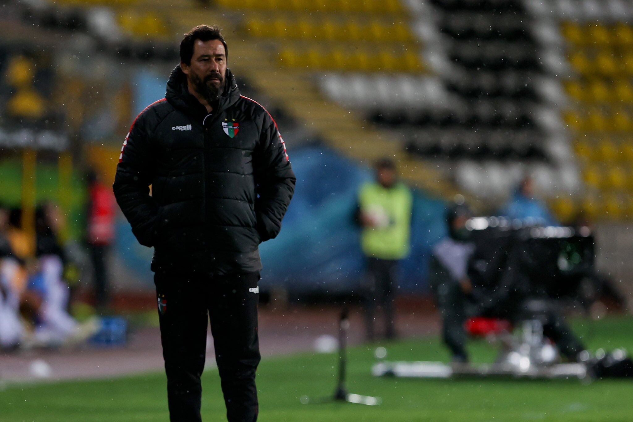 El entrenador de Palestino va con la ilusión de clasificarse a la siguiente ronda del torneo / @CDPalestinoSADP