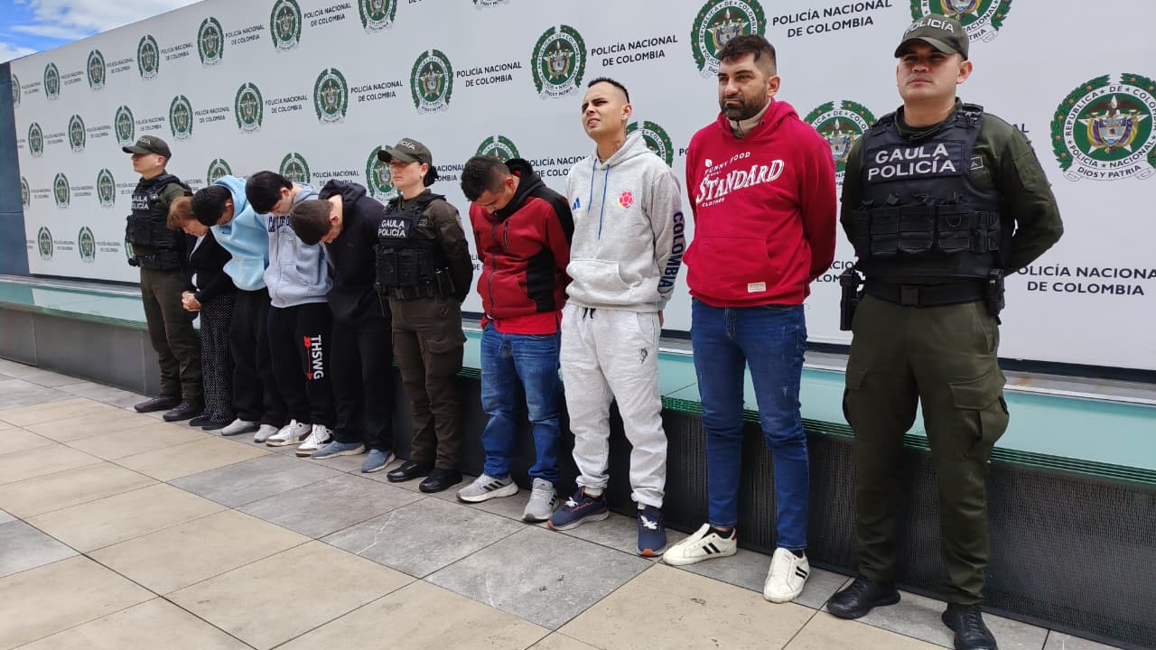 Enviados a la cárcel integrantes de ‘Los Selectivos’, banda dedicada al paseo millonario en Bogotá