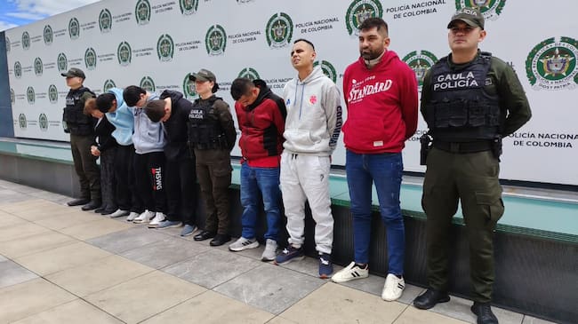 Enviados a la cárcel integrantes de ‘Los Selectivos’, banda dedicada al paseo millonario en Bogotá