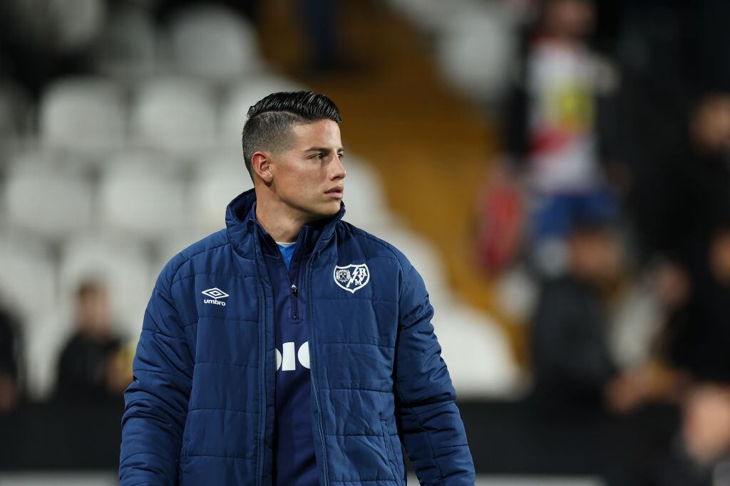 James Rodríguez con el Rayo Vallecano - Getty Images