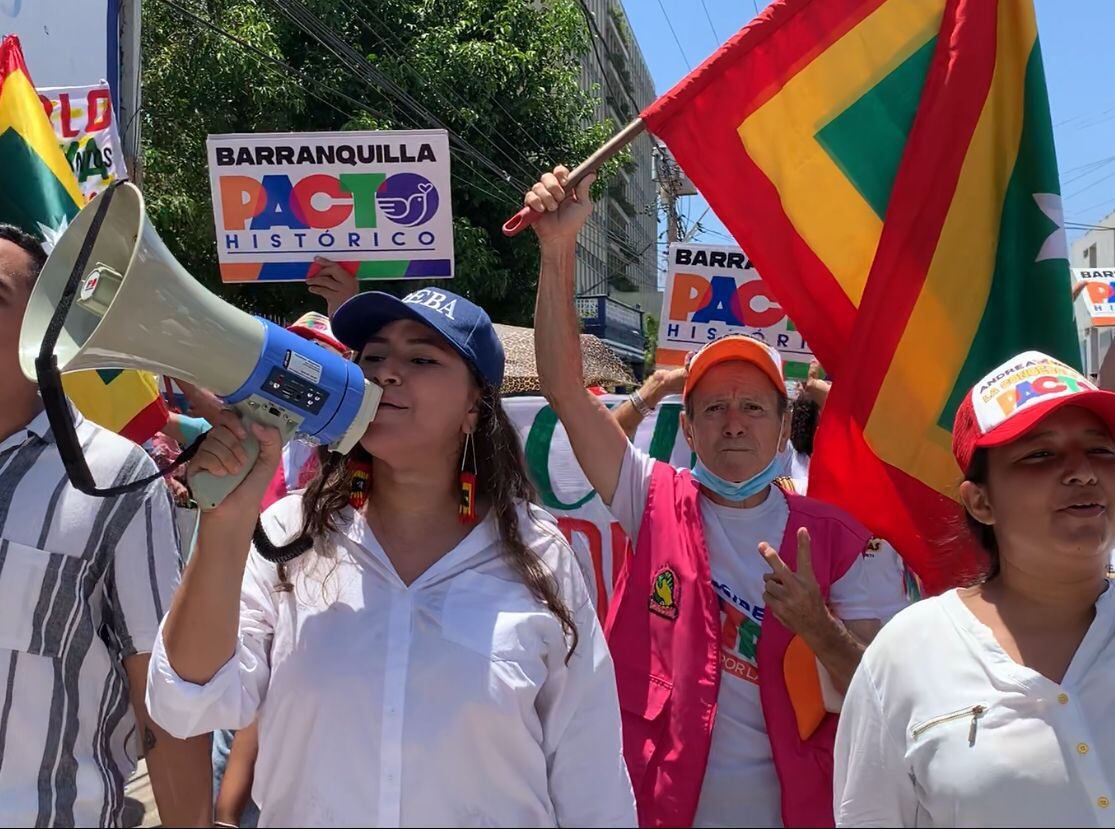 Andrea Vargas, secretaria Colombia Humana