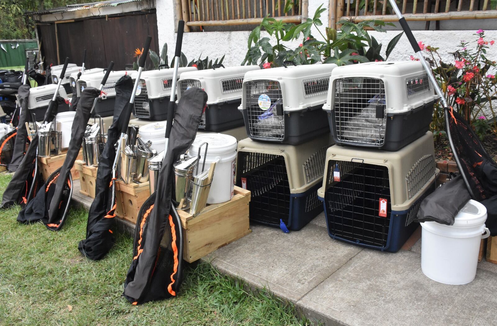 Los elementos permitirán fortalecer su accionar a la hora de rescatar especies en peligro durante incendios o en situaciones de riesgo.