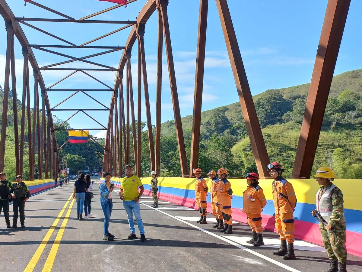 ¡Cumplieron! Entregado y en operación el nuevo puente El Alambrado entre Quindío y Valle