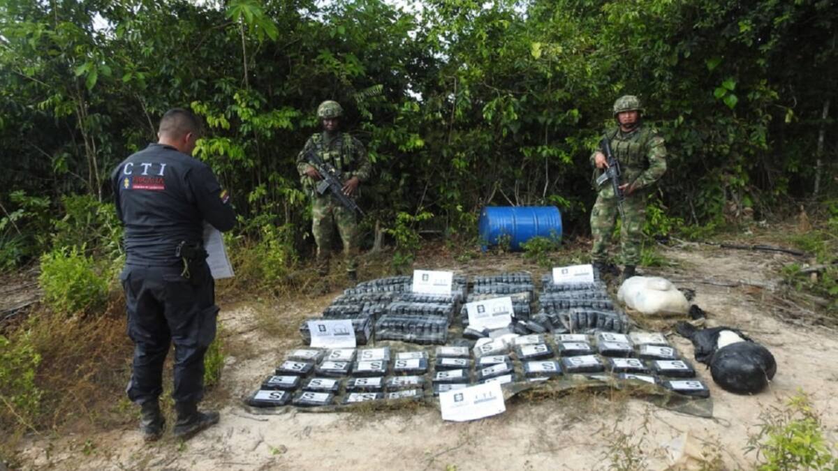 Operación contra el narcotráfico en el Catatumbo
