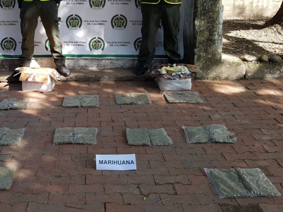 En cajas de mantequilla intentaban camuflar marihuana