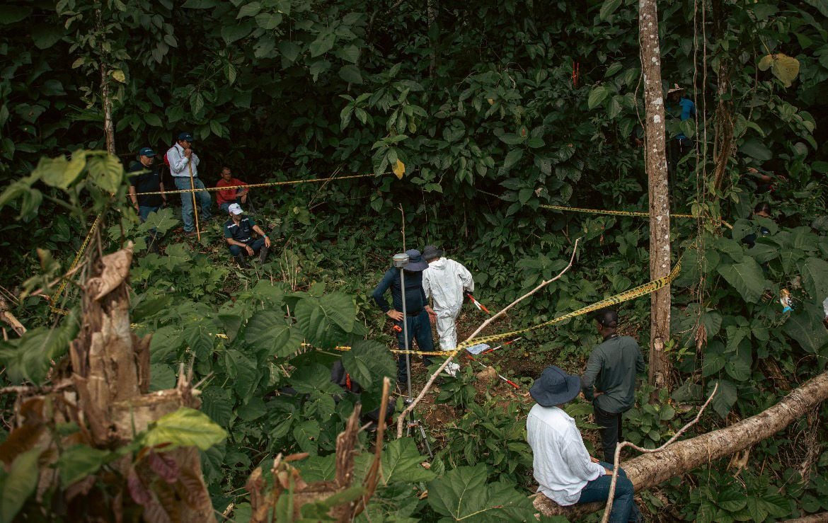JEP recuperó cuerpos de víctimas de desaparición forzada en Urabá. Foto: JEP.