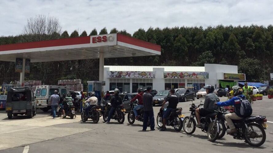 Estación de Servicio de Popayán. Foto: La W Radio.