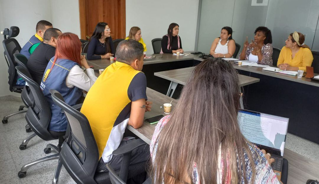 Mesa técnica por caso de intoxicación en la I.E. Combia