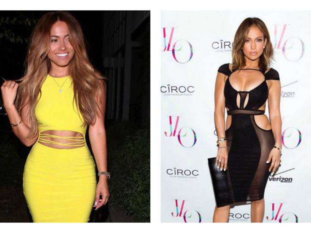 Jessica Burciaga, ¿la doble de Jennifer López?