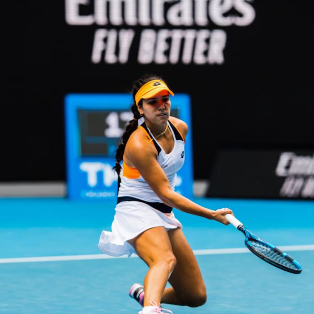 Camila Osorio eliminada en dobles y ahora jugará mixtos con Cabal