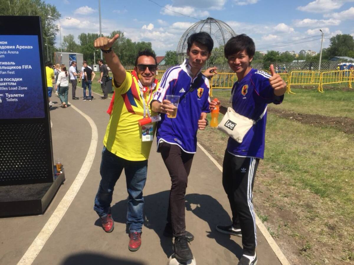 Japoneses y Colombianos