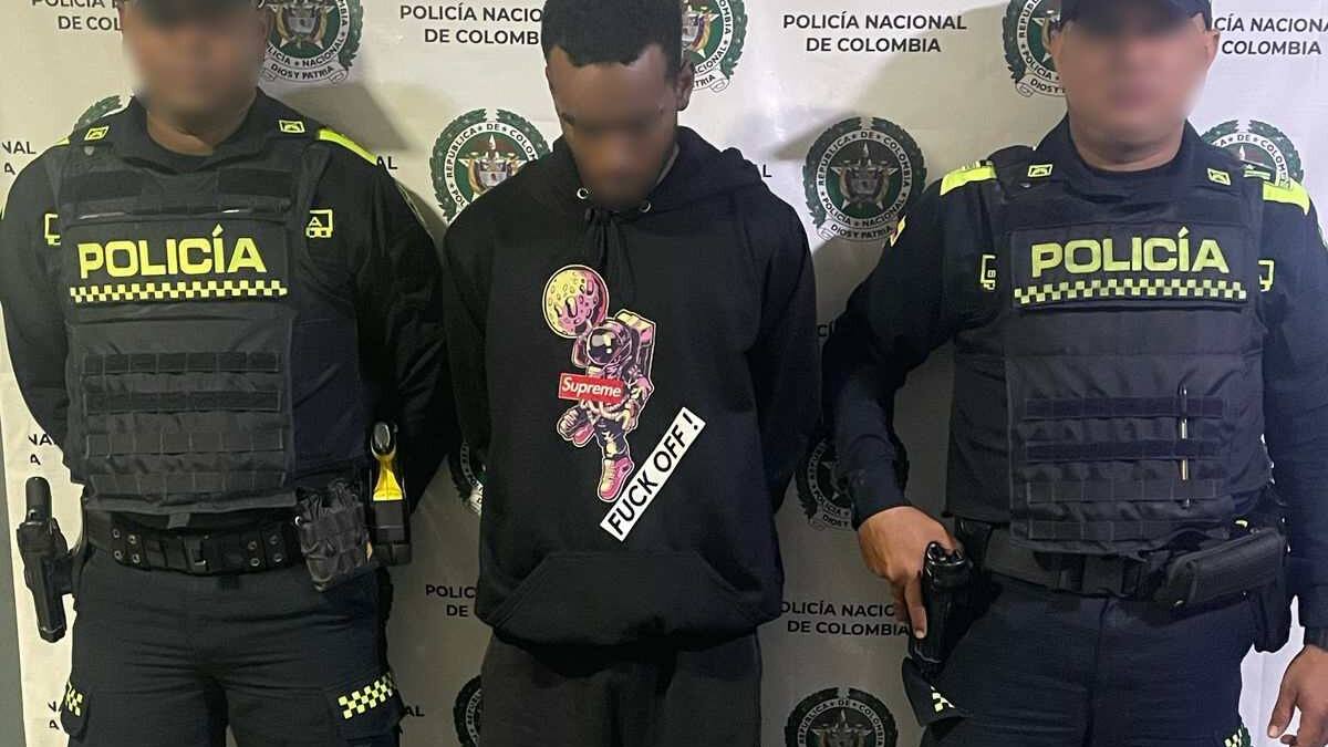‘El Robert’ y ‘El Yilber’, capturados con armas de fuego ilegales en Cartagena