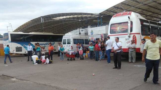 Transporte hacia la zona del Catatumbo