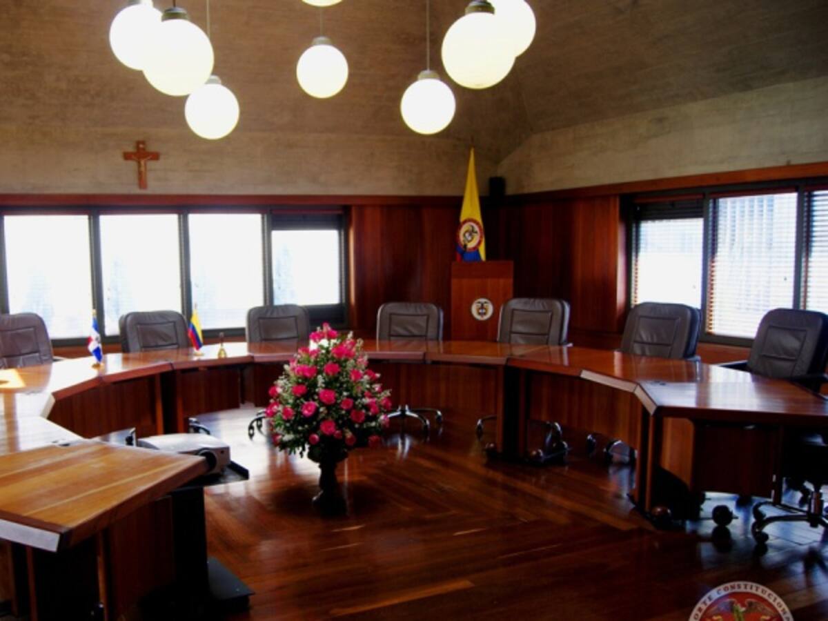 Cristo de la Corte Constitucional se queda